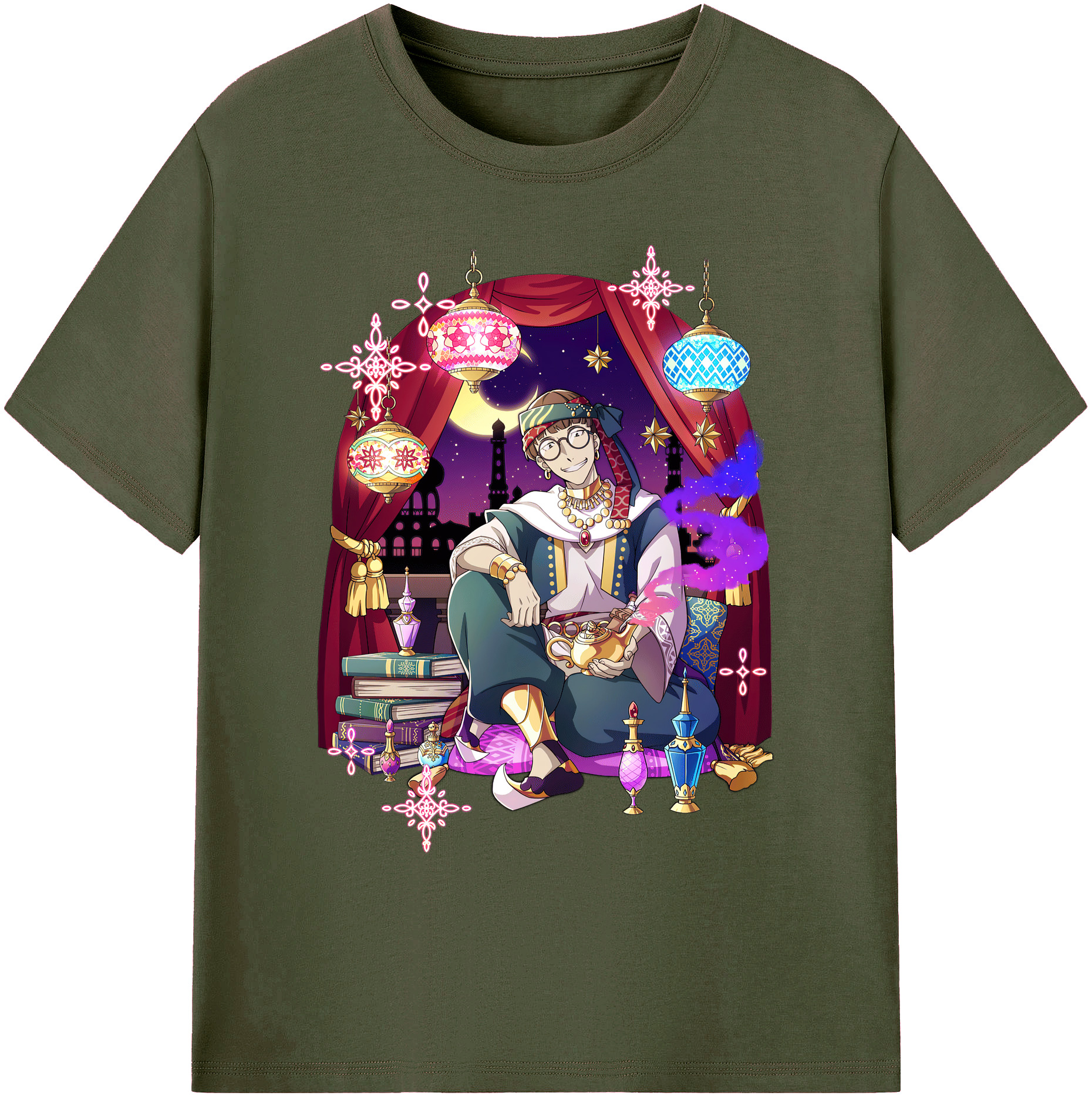 （画像用） 文豪ストレイドッグス Bungo Stray Dogs 綿100％ メンズ半袖Tシャツ｜肌触りやわらか＆通気性